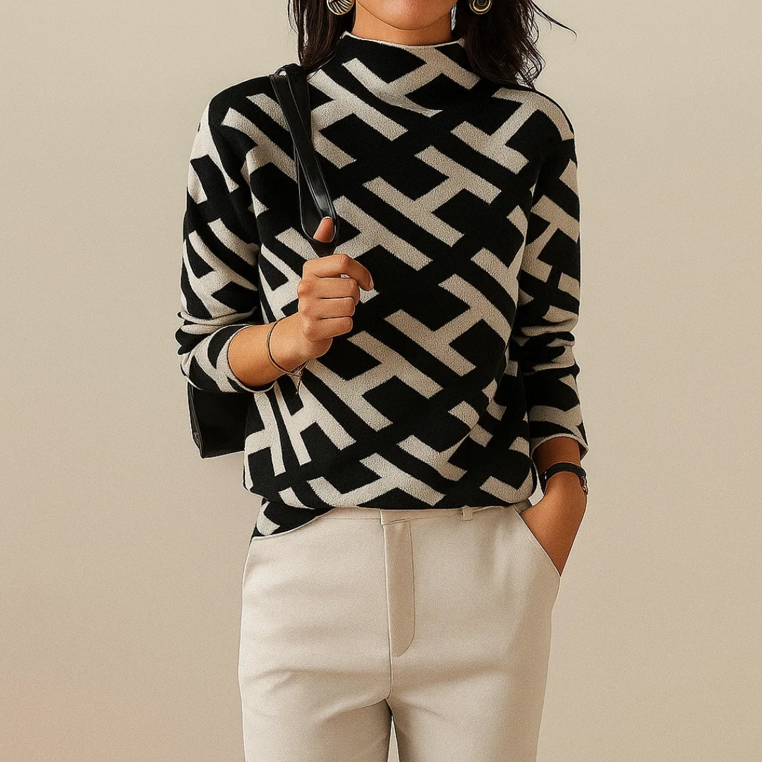 Elegant Knit Jumper | Soft Fabric | Casual Wear | Women's Sweater