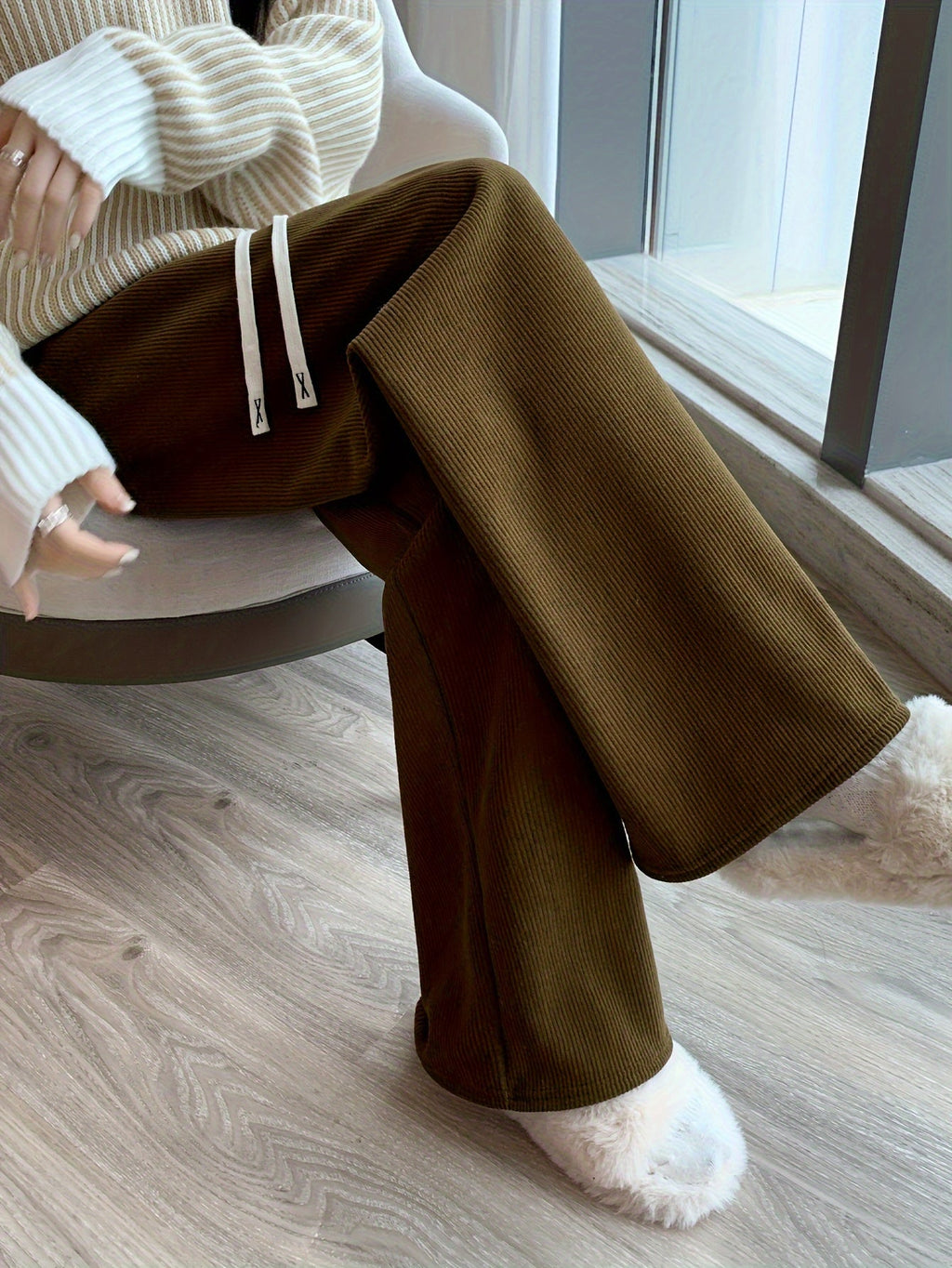 Cozy Wide-Leg Lounge Pants | Soft Fabric | Casual Everyday Wear