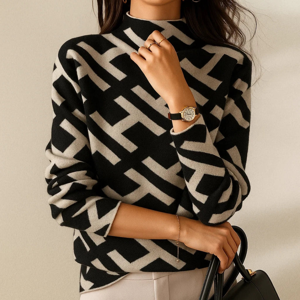 Elegant Knit Jumper | Soft Fabric | Casual Wear | Women's Sweater