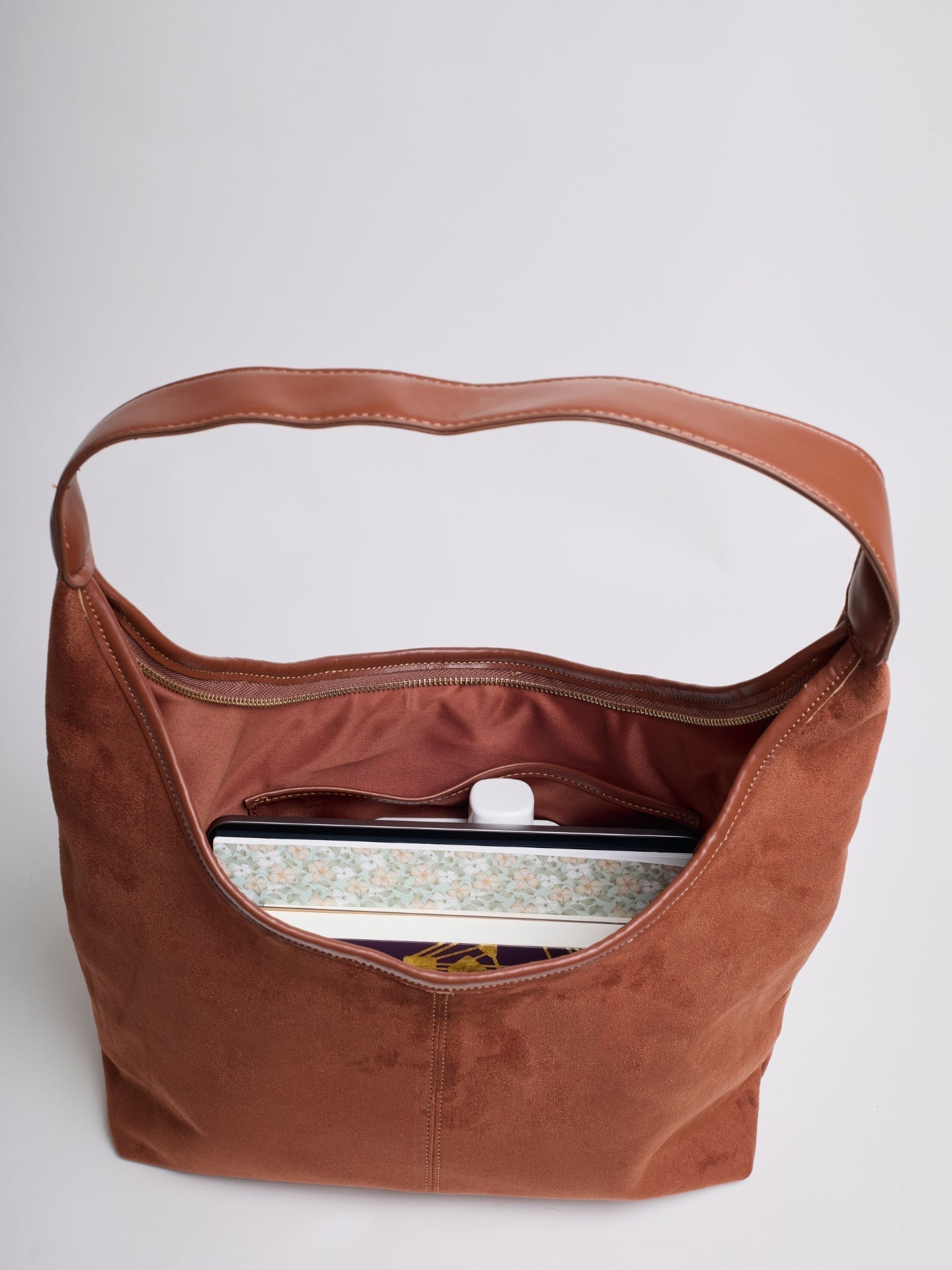 Vegan Leather Half-Moon Tote Bag Women UK – Stylish Handbag for Workwear, Smart Casual