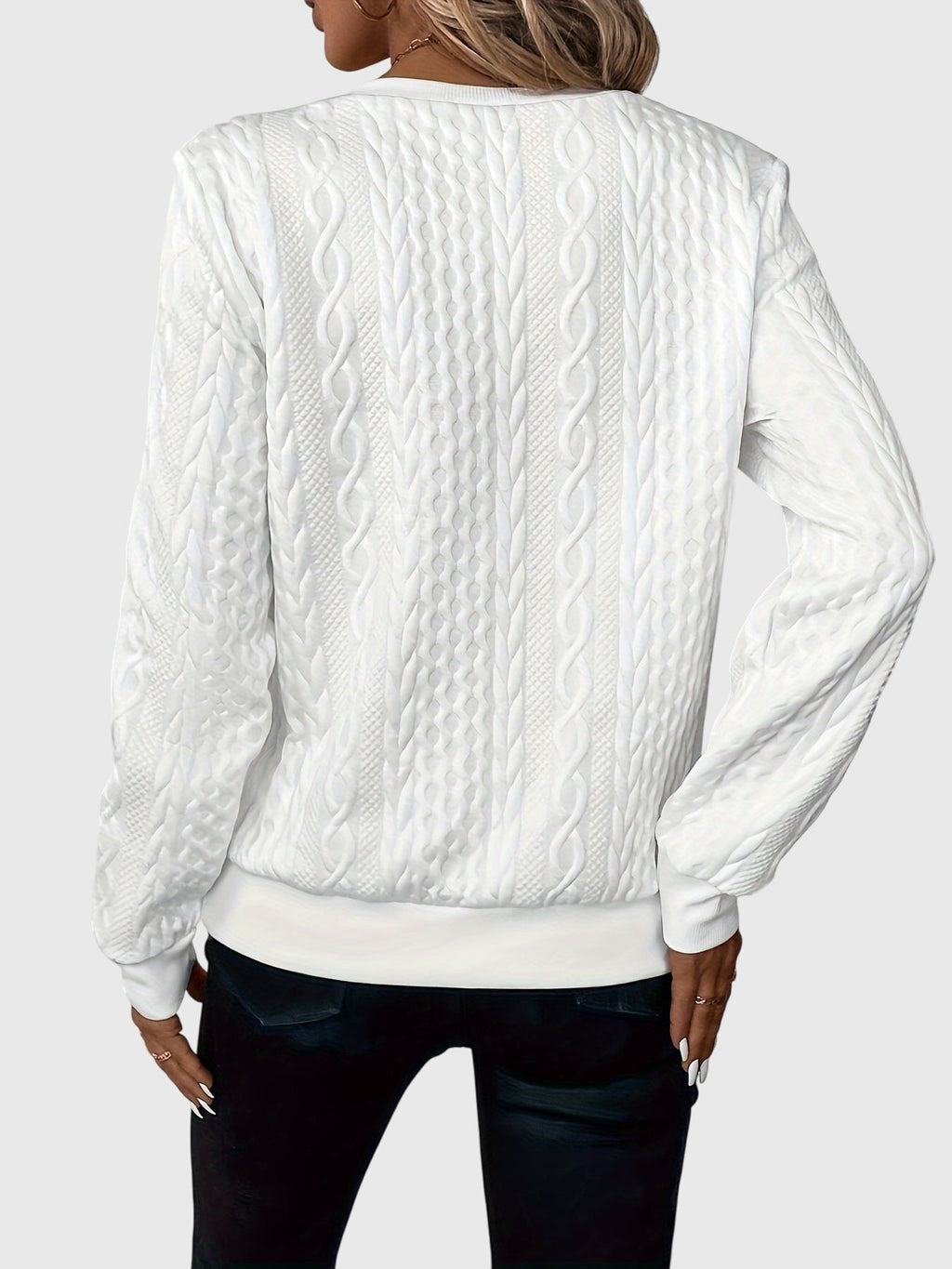 Zippered Jumper in Soft Knit Fabric for Casual Wear and Layering