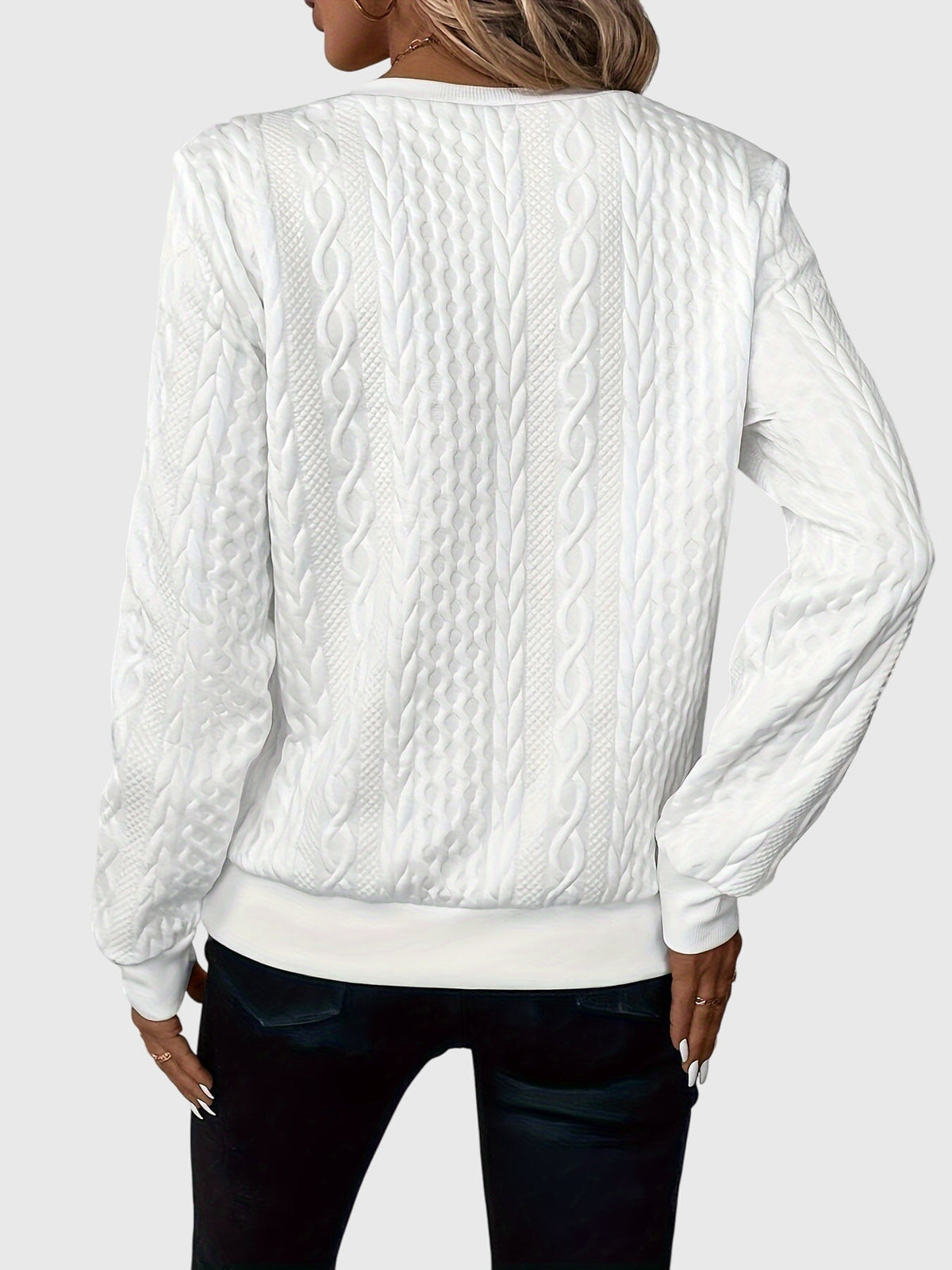 Zippered Jumper in Soft Knit Fabric for Casual Wear and Layering