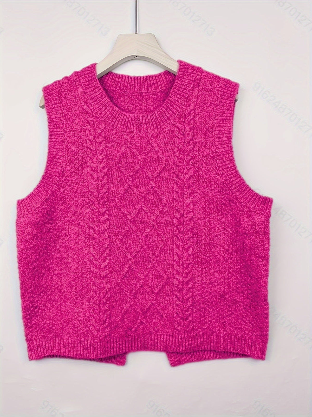 Cable-Knit Sweater Vest | Cozy Knitwear | Casual Layering Essential