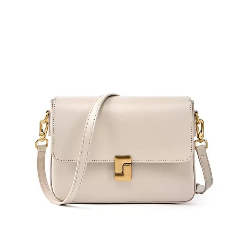Brown Genuine Leather Shoulder Box Bag Women UK – Crossbody Everyday Use, Smart Casual Accessory