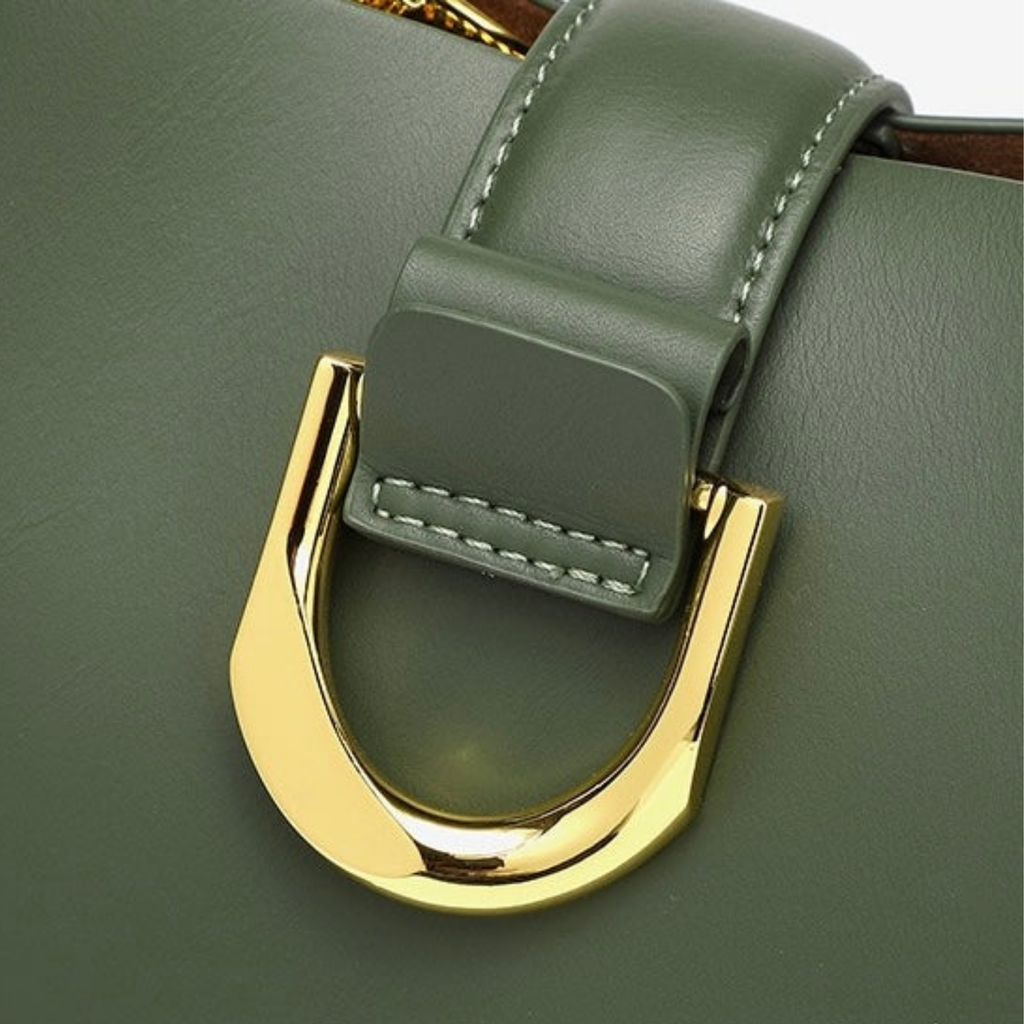 Genuine Leather Bucket Shoulder Bag Women UK – Everyday Tote for Workwear, Smart Casual
