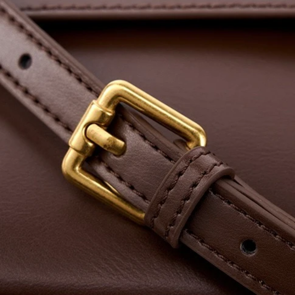 Brown Genuine Leather Shoulder Box Bag Women UK – Crossbody Everyday Use, Smart Casual Accessory
