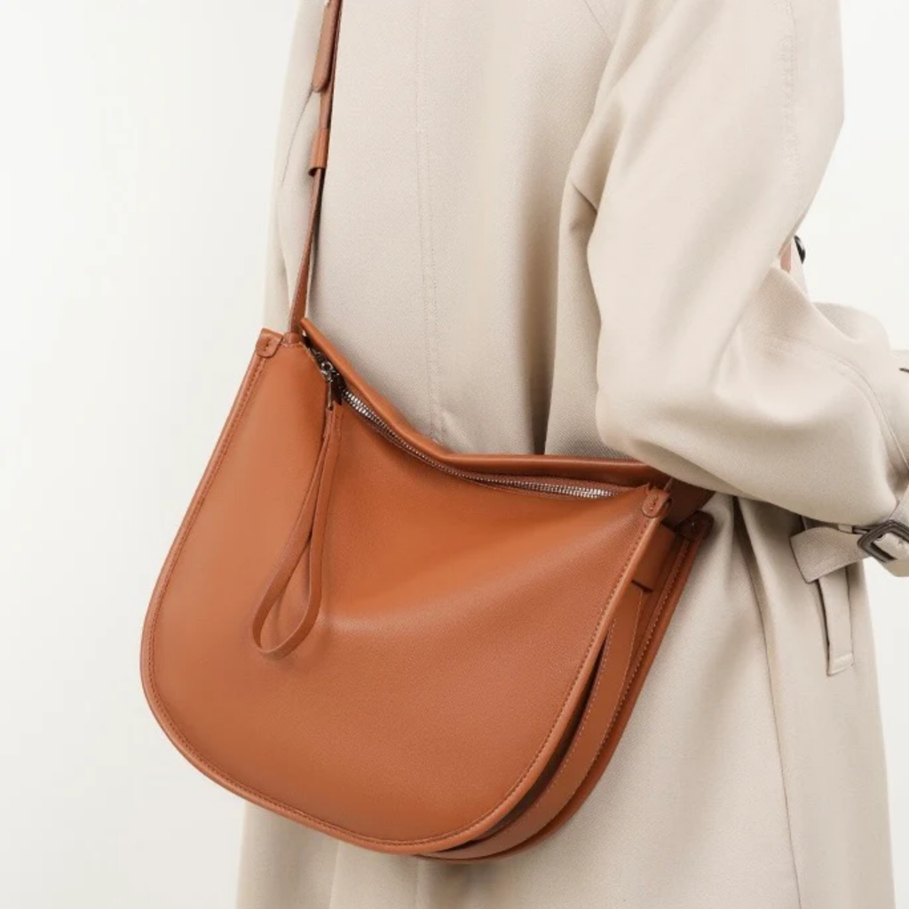 Brown Genuine Leather Tote Bag Women UK – Stylish Durable Handbag, Everyday Use & Smart Casual