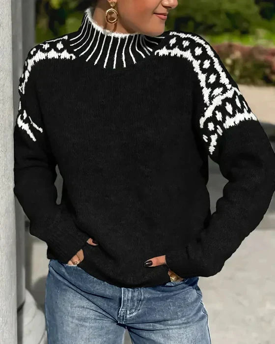 Elegant Knit Jumper for Women | Cozy Lightweight Sweater for Casual Wear