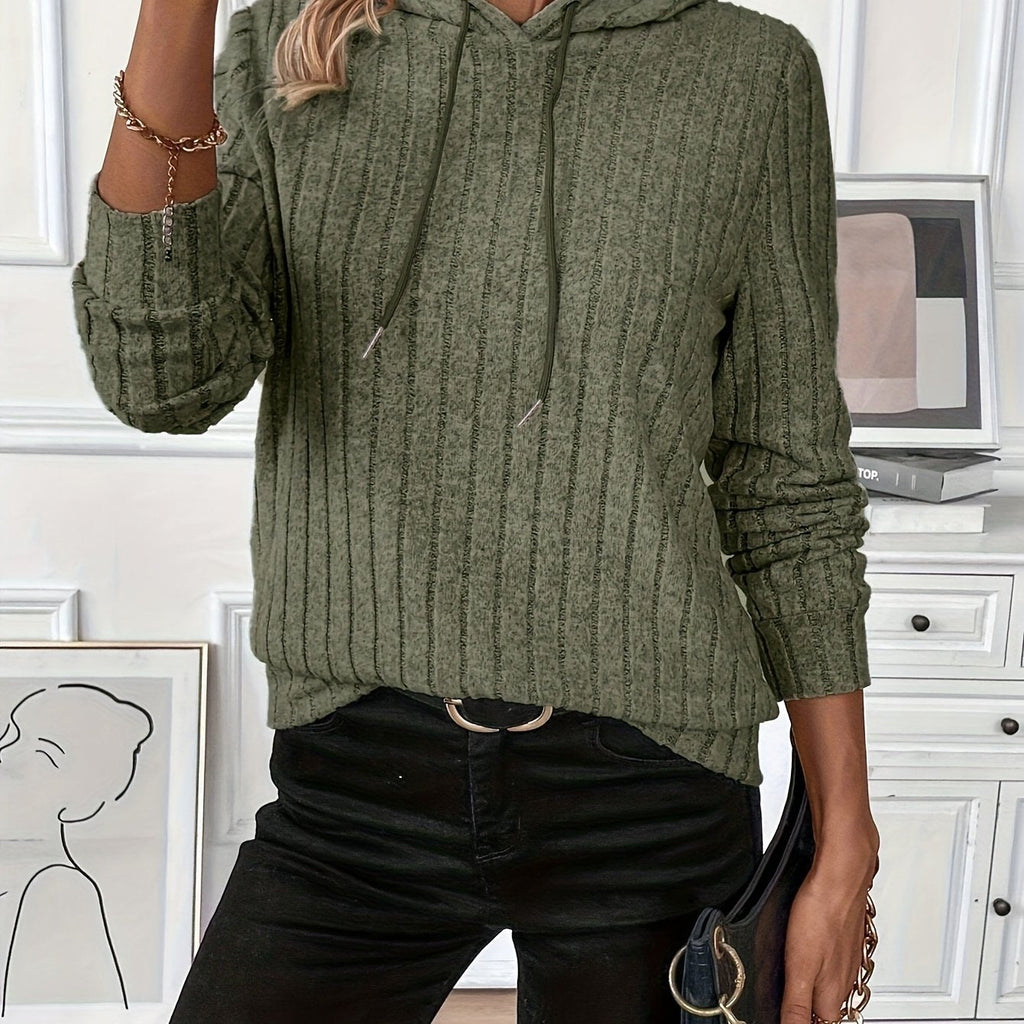 Cozy Textured Hoodie for Women | Soft Fabric | Casual Everyday Wear