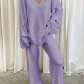 Relaxed Lounge Two-Piece Set | Soft Cotton | Casual Wear for Home or Travel
