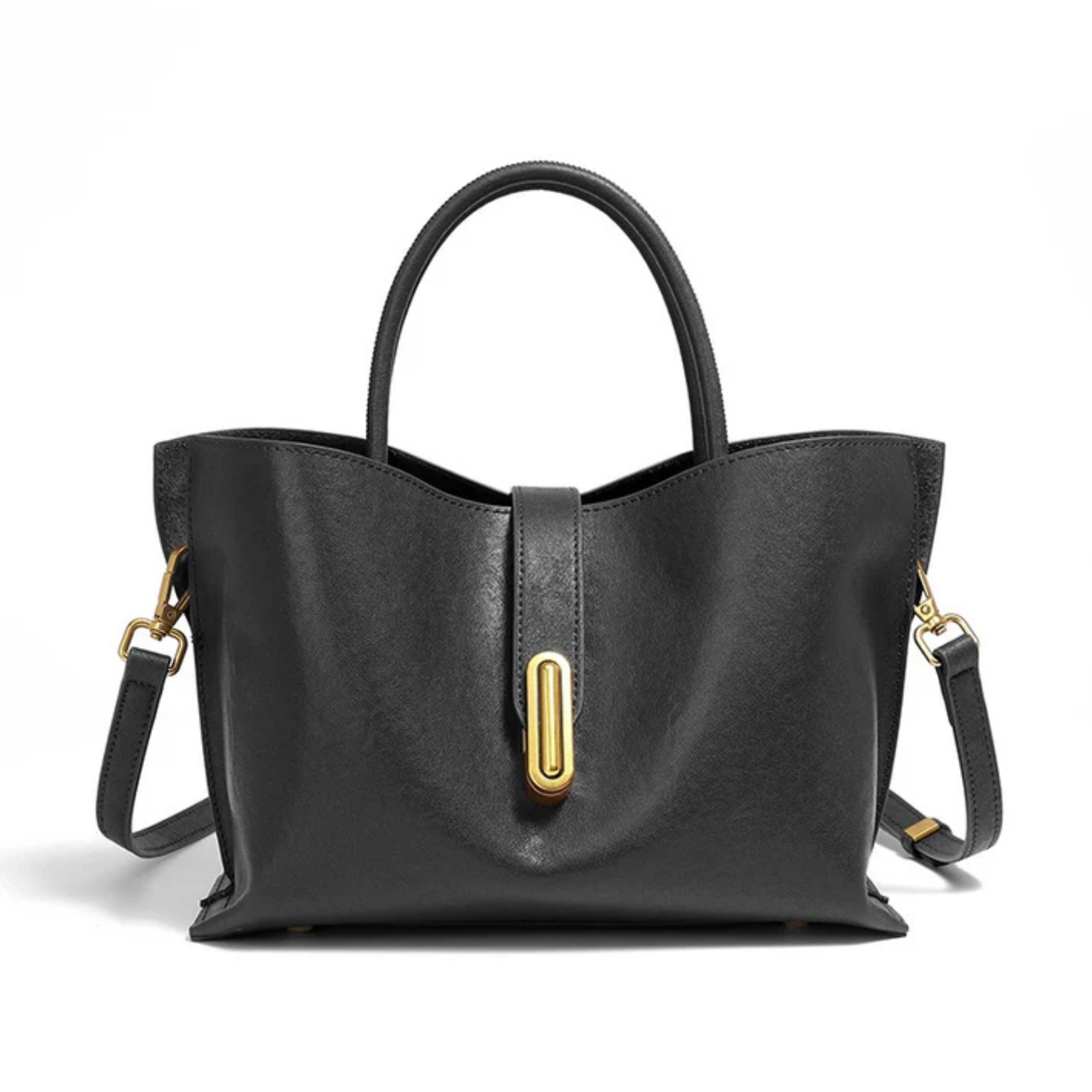 Brown Genuine Cowhide Crossbody Tote Bag Women UK – Leather Handbag for Everyday Use, Smart Casual & Workwear