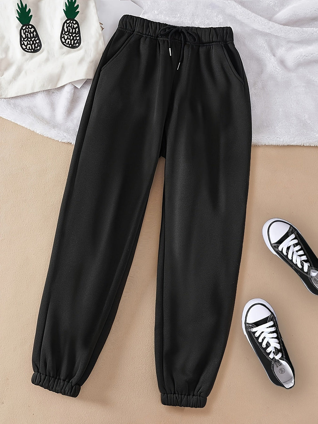 Relaxed Drawstring Joggers for Women | Soft Cotton Blend | Casual Wear