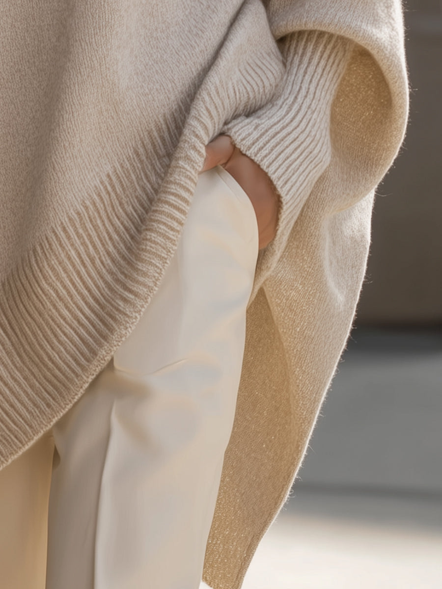 Sophisticated Knit Jumper for Women - Cozy Casualwear for Everyday Use