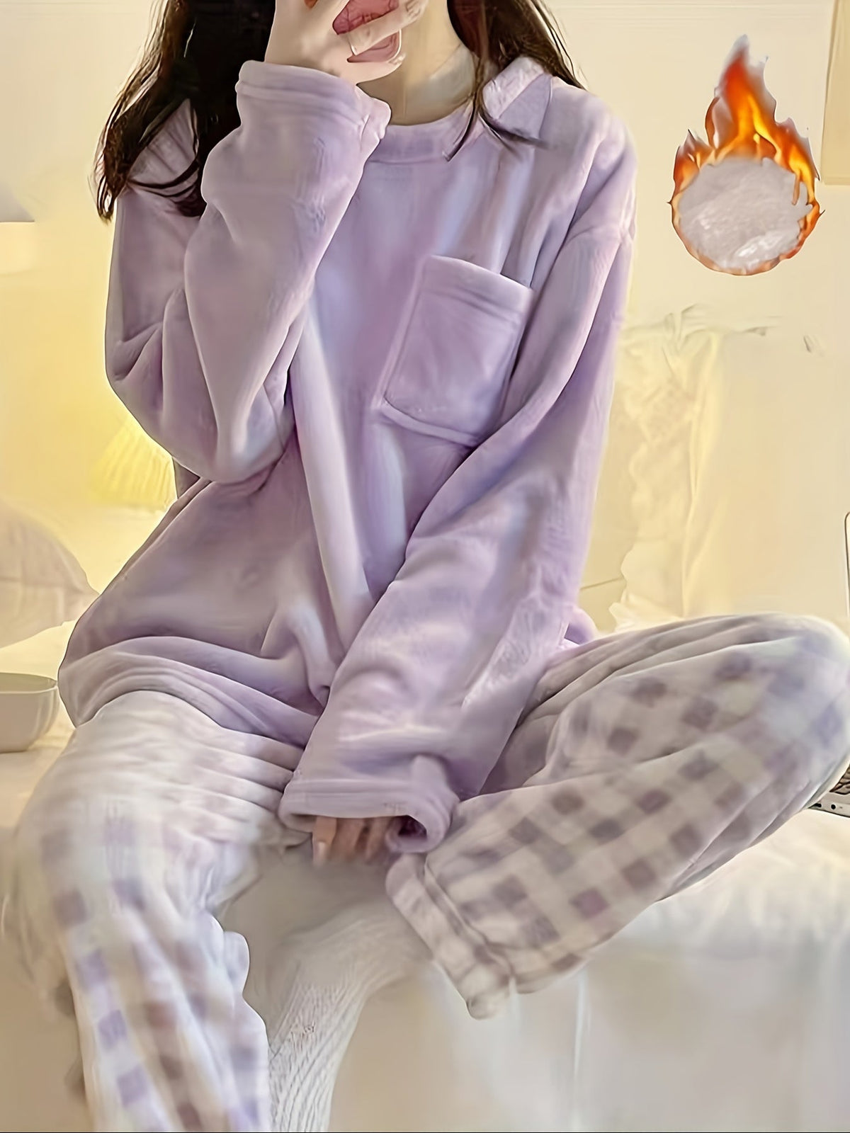 Cozy Lounge Two-Piece Set | Soft Fabric | Relaxed Fit | Homewear Set