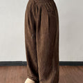 Relaxed Wide-Leg Pants in Soft Fabric for Casual Wear and Comfort