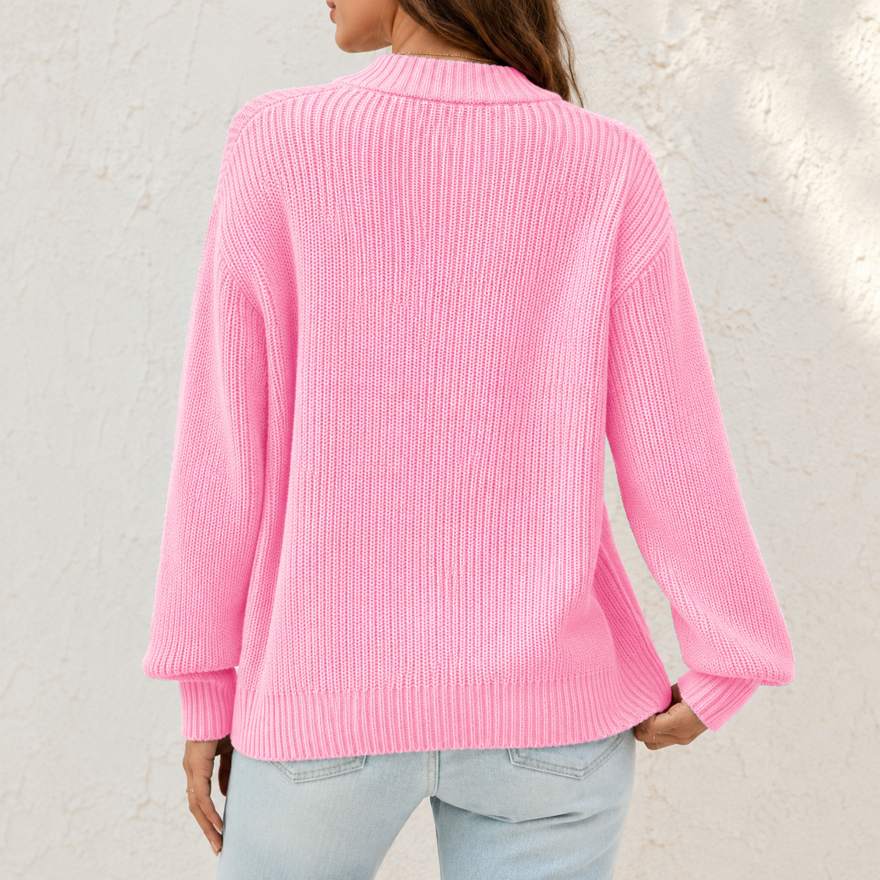 Chilly Days Ahead – Soft Ribbed Relaxed Cardigan