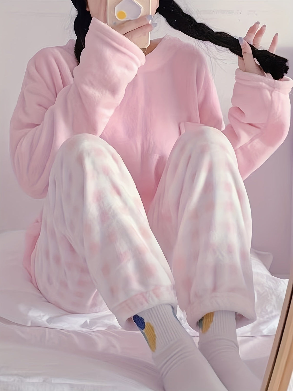 Cozy Lounge Two-Piece Set | Soft Fabric | Relaxed Fit | Homewear Set
