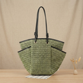Sustainable Straw Beach Shoulder Bag Women UK – Eco-Friendly Accessory for Summer Outings, Holiday Wear