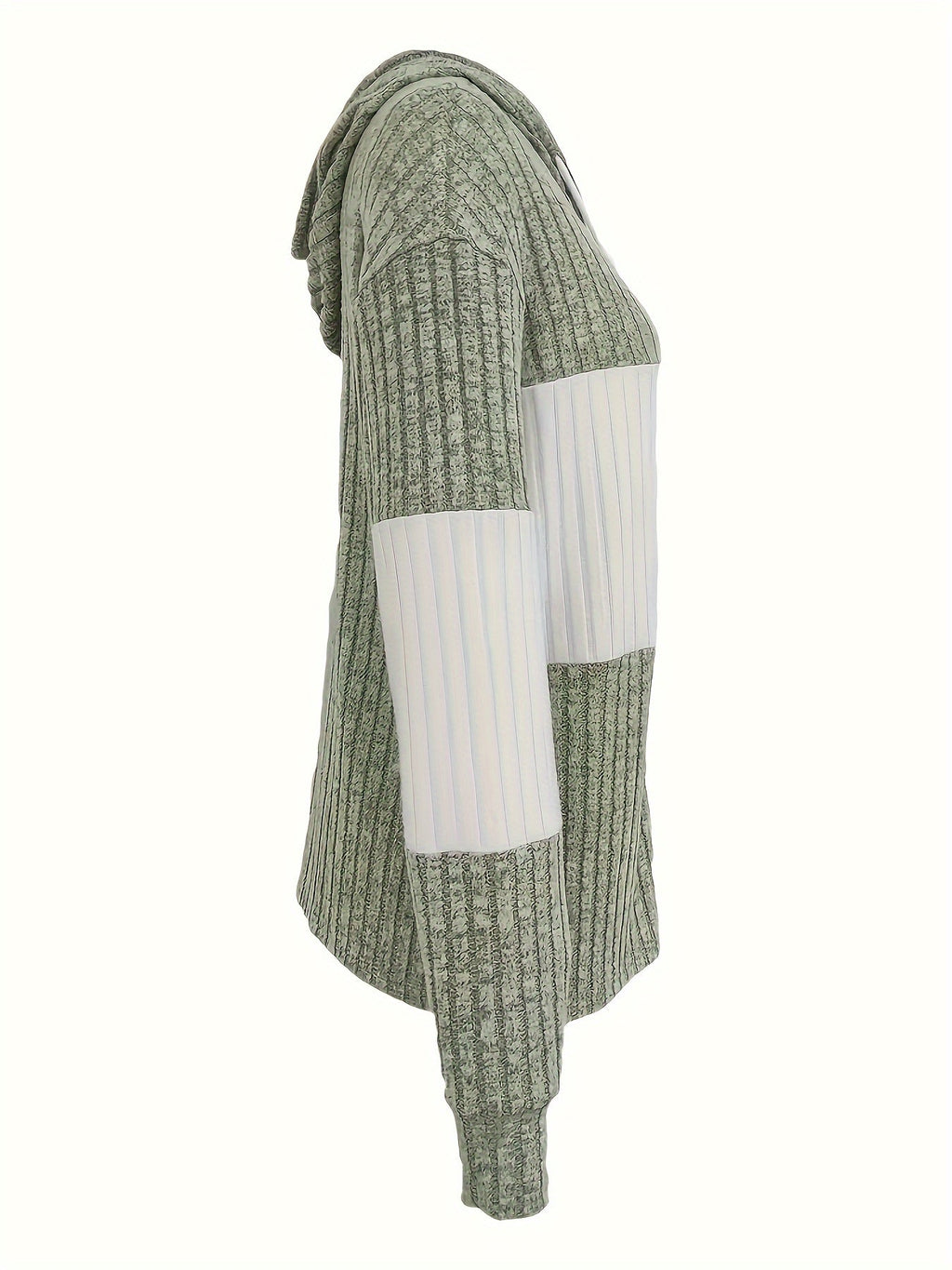 Cozy Color-Block Zip-Up Hoodie for Women | Casual Warmth and Comfort
