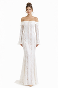 Floral Lace Dress with Mesh Lining Women UK – Wedding Guest Garden Party Evening Gown, Cocktail Attire