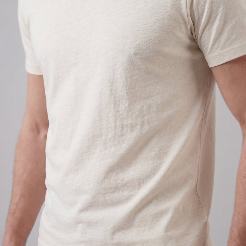 Classic Men's Crewneck T-Shirt - Soft Cotton Fabric - Casual Everyday Wear