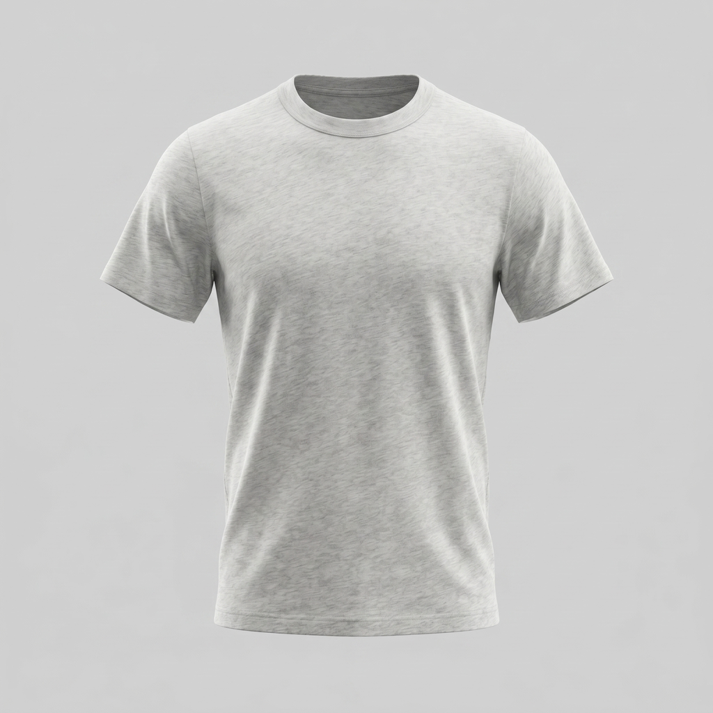 Classic Men's Crewneck T-Shirt - Soft Cotton Fabric - Casual Everyday Wear