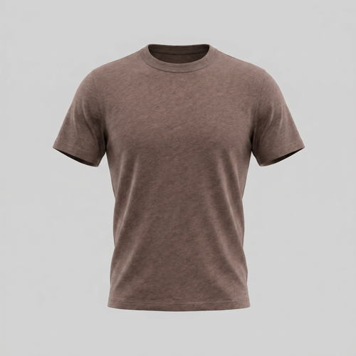 Classic Men's Crewneck T-Shirt - Soft Cotton Fabric - Casual Everyday Wear