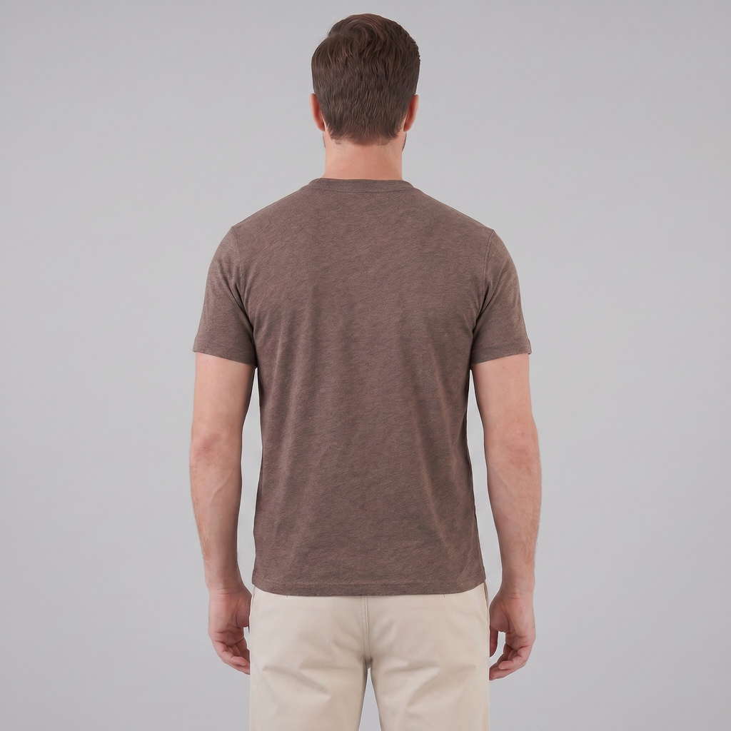 Classic Men's Crewneck T-Shirt - Soft Cotton Fabric - Casual Everyday Wear