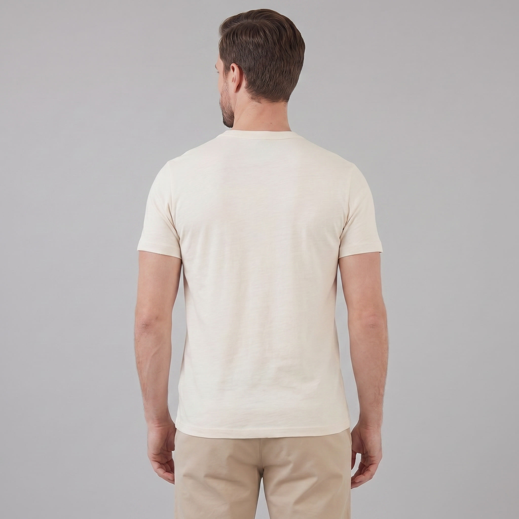 Classic Men's Crewneck T-Shirt - Soft Cotton Fabric - Casual Everyday Wear
