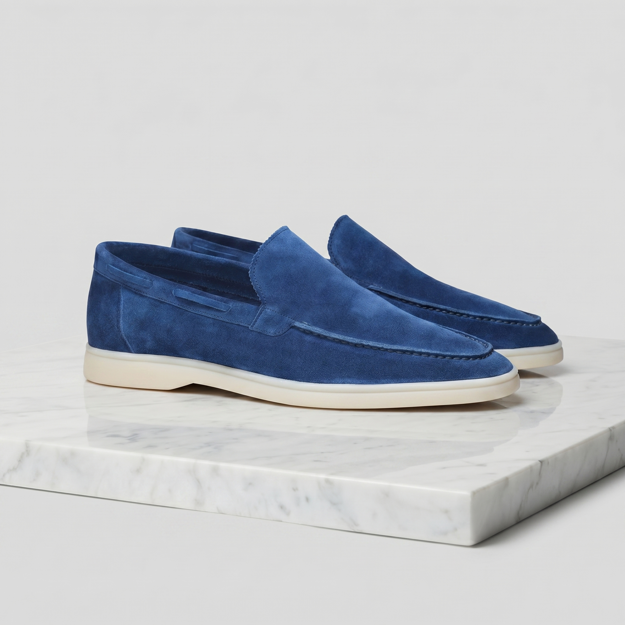 Classic Suede Loafers for Men - Casual Slip-On Shoes for Everyday Wear