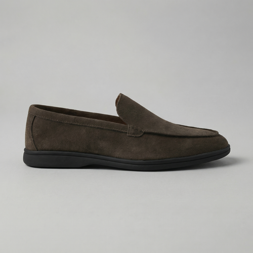 Classic Suede Loafers for Men - Casual Slip-On Shoes for Everyday Wear