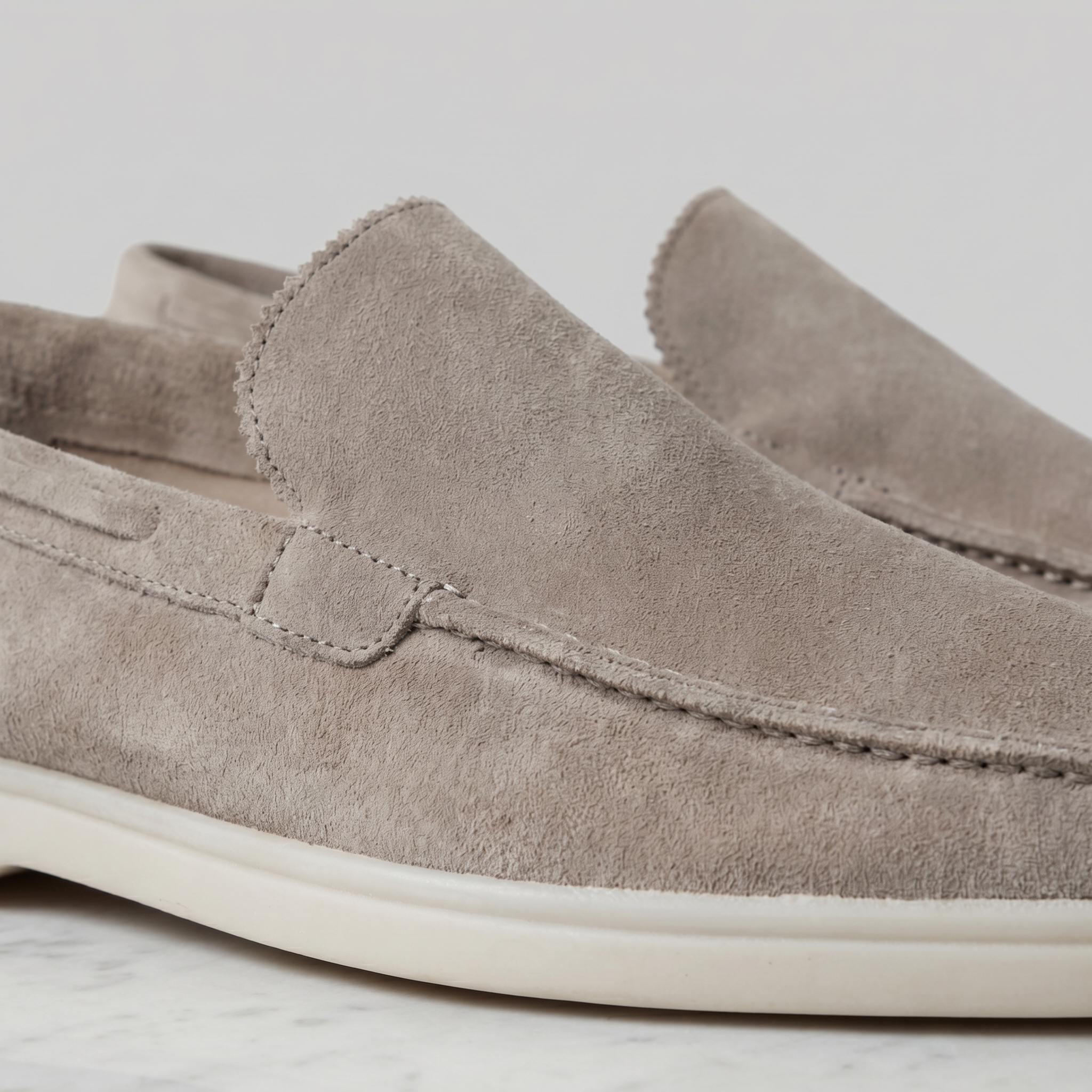 Classic Suede Loafers for Men - Casual Slip-On Shoes for Everyday Wear