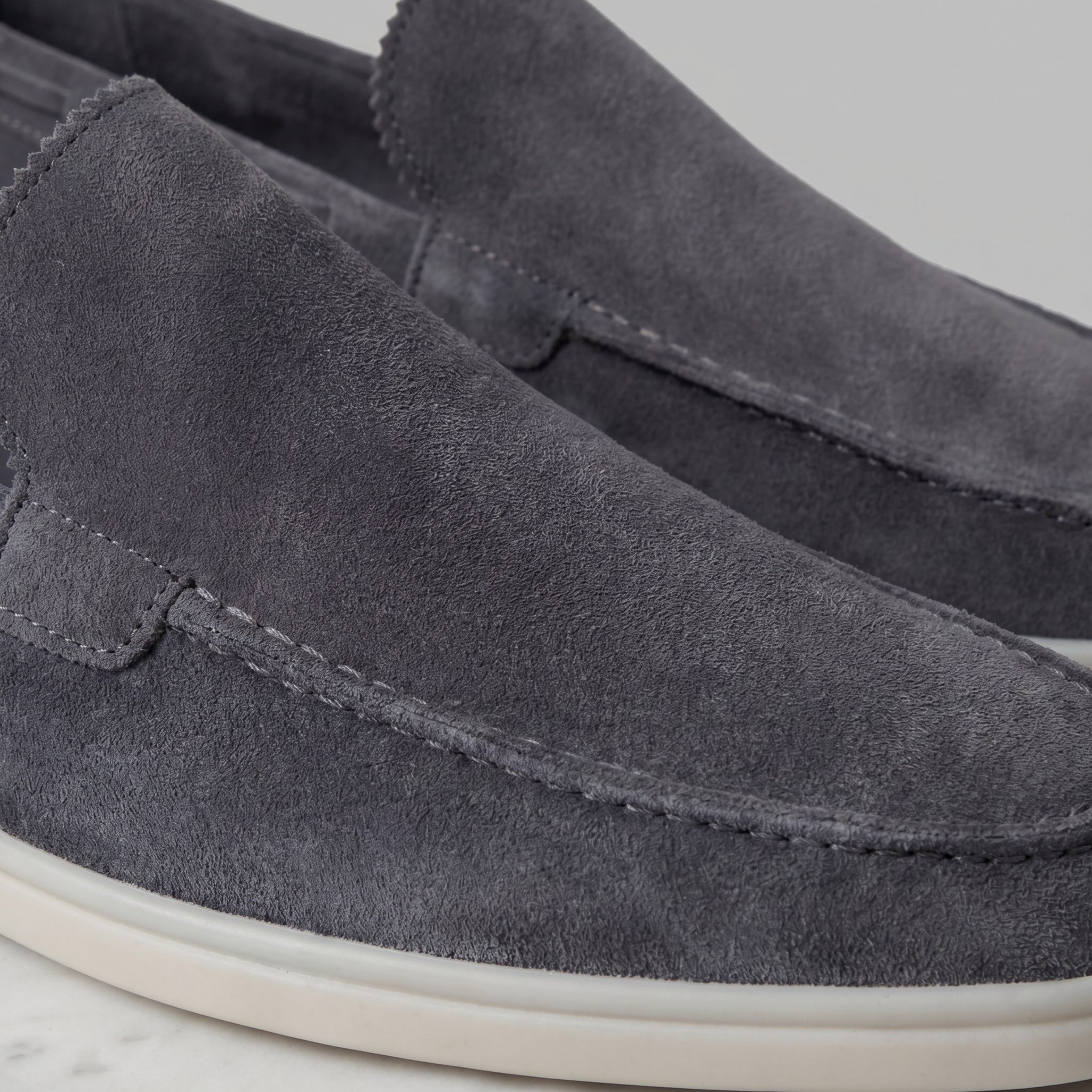 Classic Suede Loafers for Men - Casual Slip-On Shoes for Everyday Wear