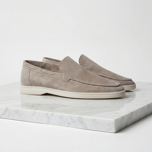 Classic Suede Loafers for Men - Casual Slip-On Shoes for Everyday Wear