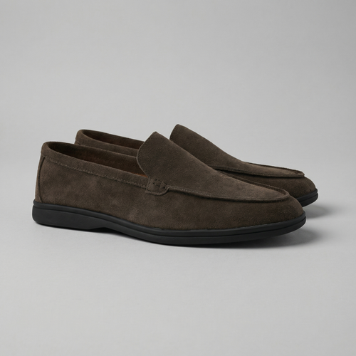 Classic Suede Loafers for Men - Casual Slip-On Shoes for Everyday Wear