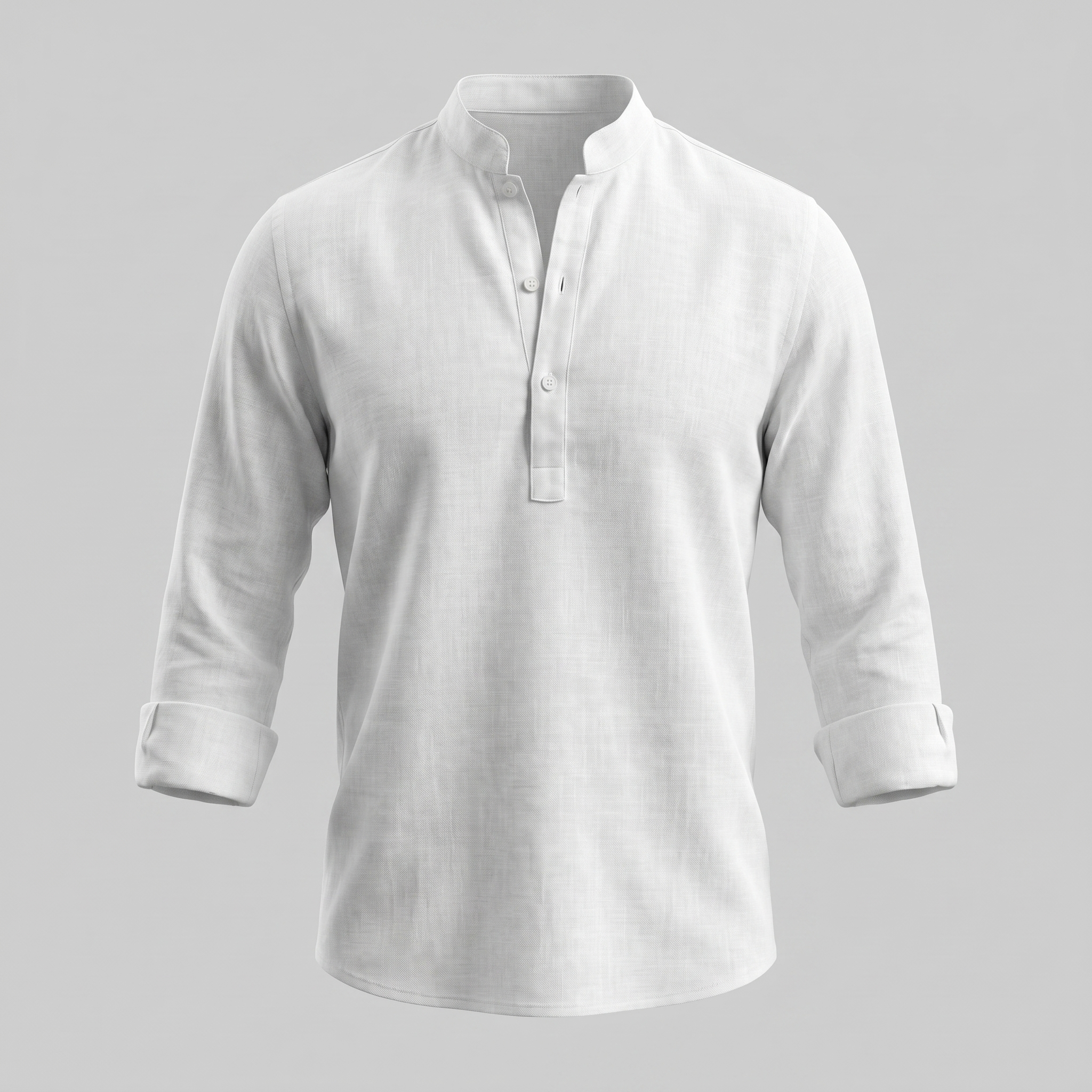 Classic Summer Shirt for Men - Lightweight Cotton, Casual Wear, Short Sleeve