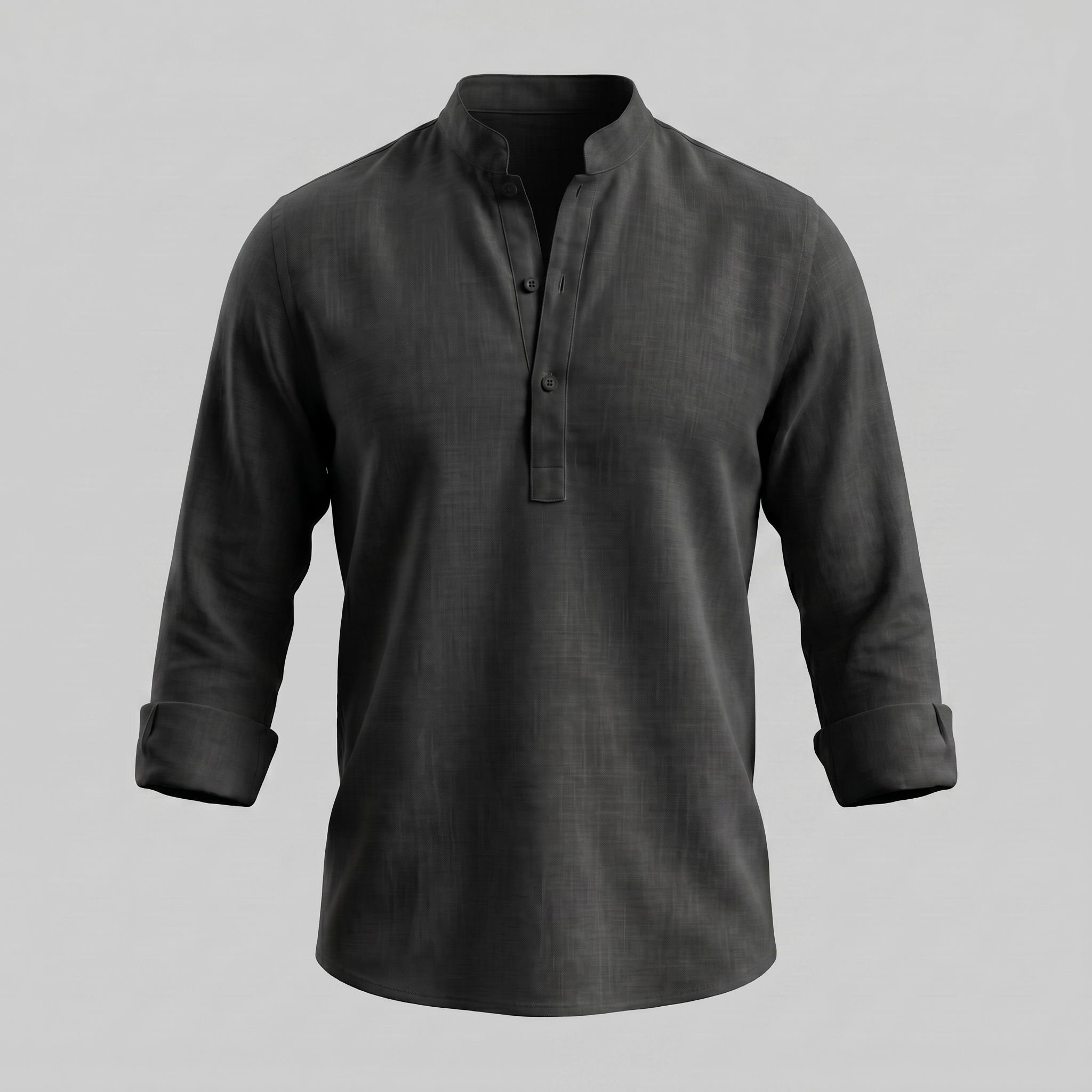 Classic Summer Shirt for Men - Lightweight Cotton, Casual Wear, Short Sleeve