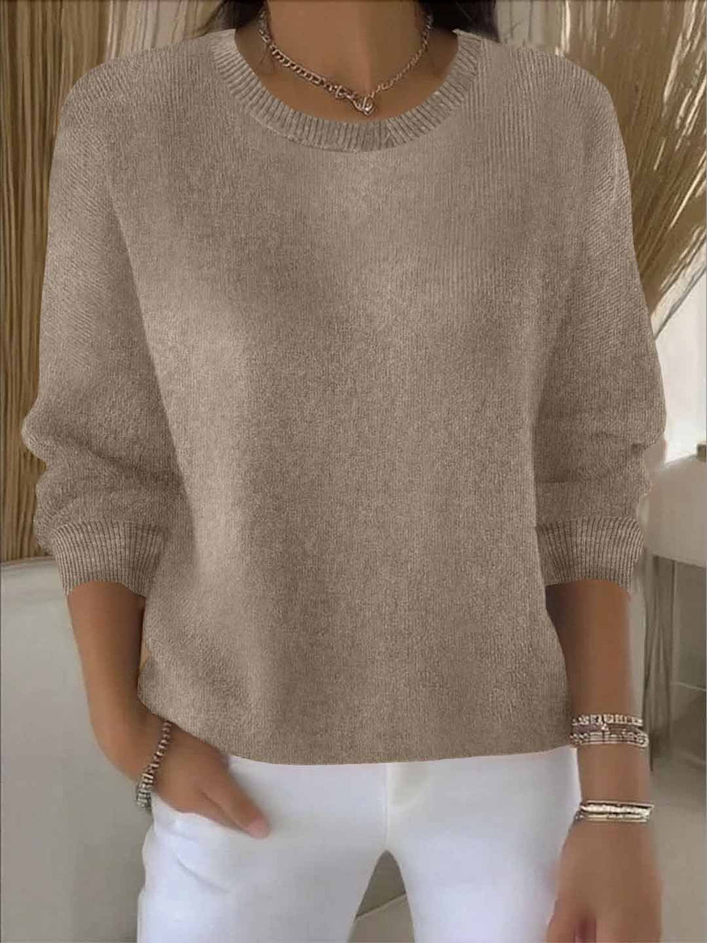 Sophisticated Knit Jumper for Women | Elegant Design for Casual Wear