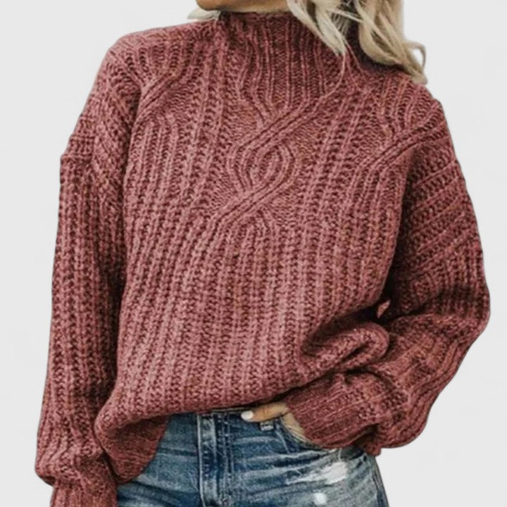 Sophisticated Knit Jumper for Women | Cozy Casual Wear in Soft Fabric