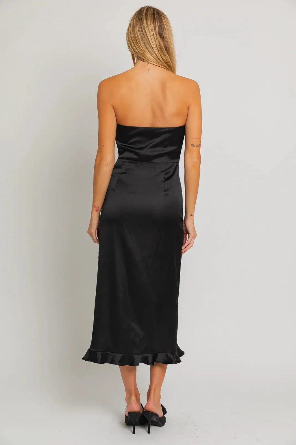 Soft Fabric Midi Dress Women UK – Wedding Guest Garden Party Evening Gown, Formal Occasion