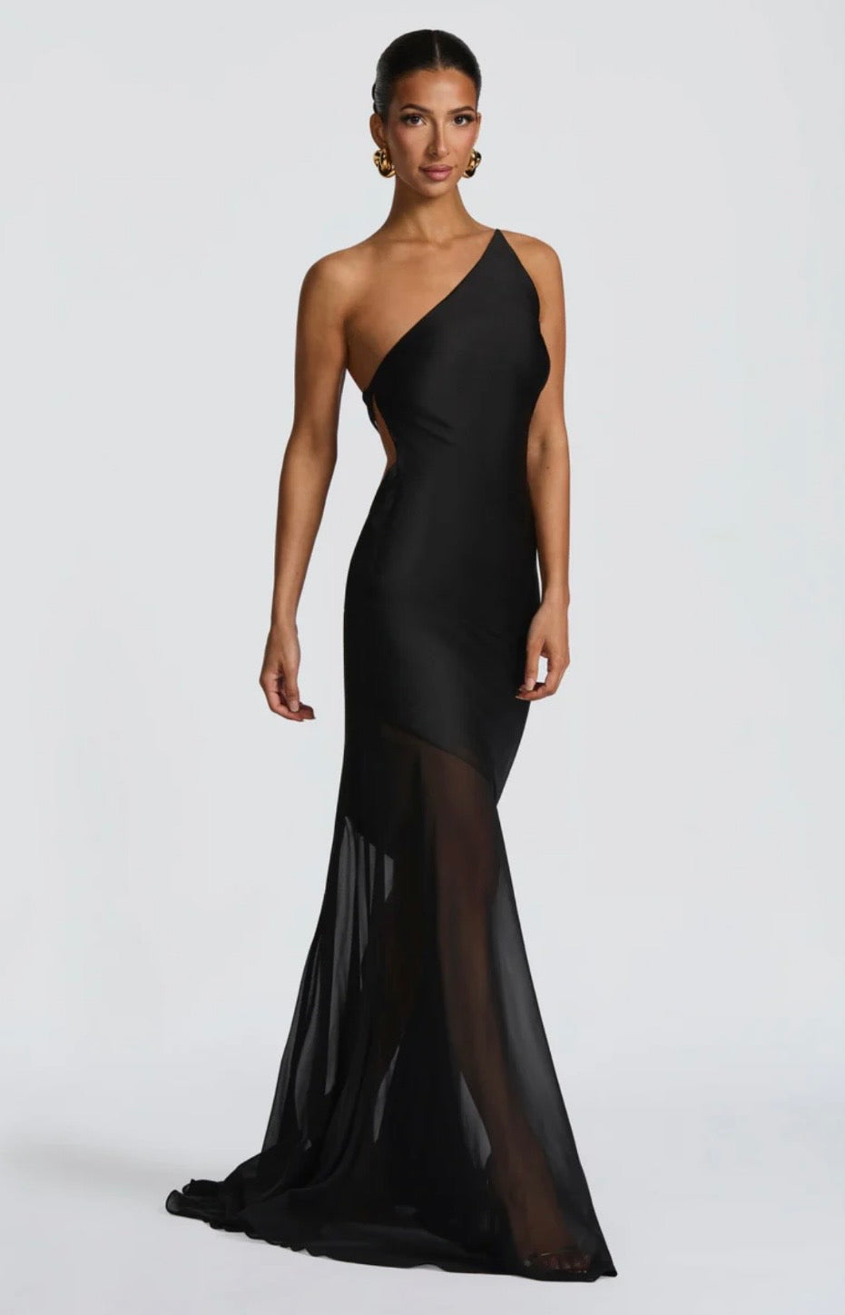Bias-Cut Fluid Layered Maxi Dress Women UK – Wedding Guest Garden Party Evening Gown, Cocktail Attire