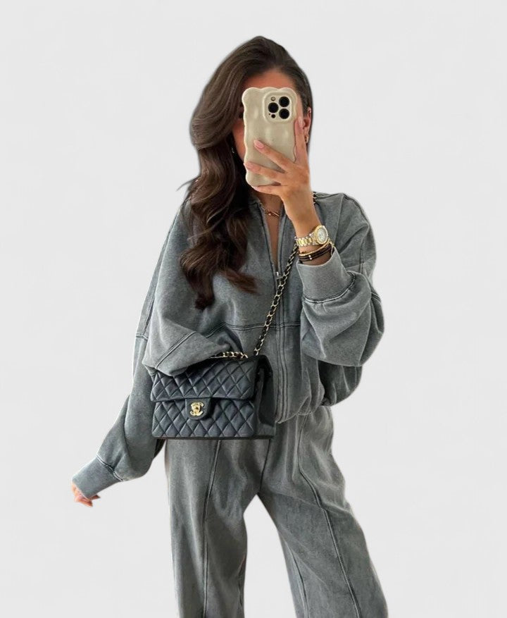 Comfortable Knit Jumper and Trousers Set for Casual Everyday Wear