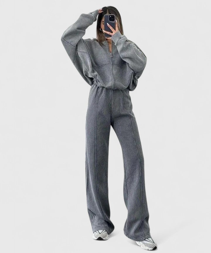 Comfortable Knit Jumper and Trousers Set for Casual Everyday Wear