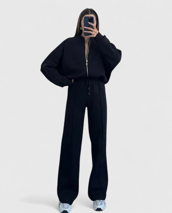 Comfortable Knit Jumper and Trousers Set for Casual Everyday Wear