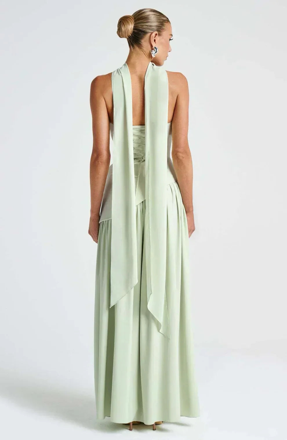 Strapless Matte Maxi Dress Women UK – Sculpted Gown, Formal Occasion Evening