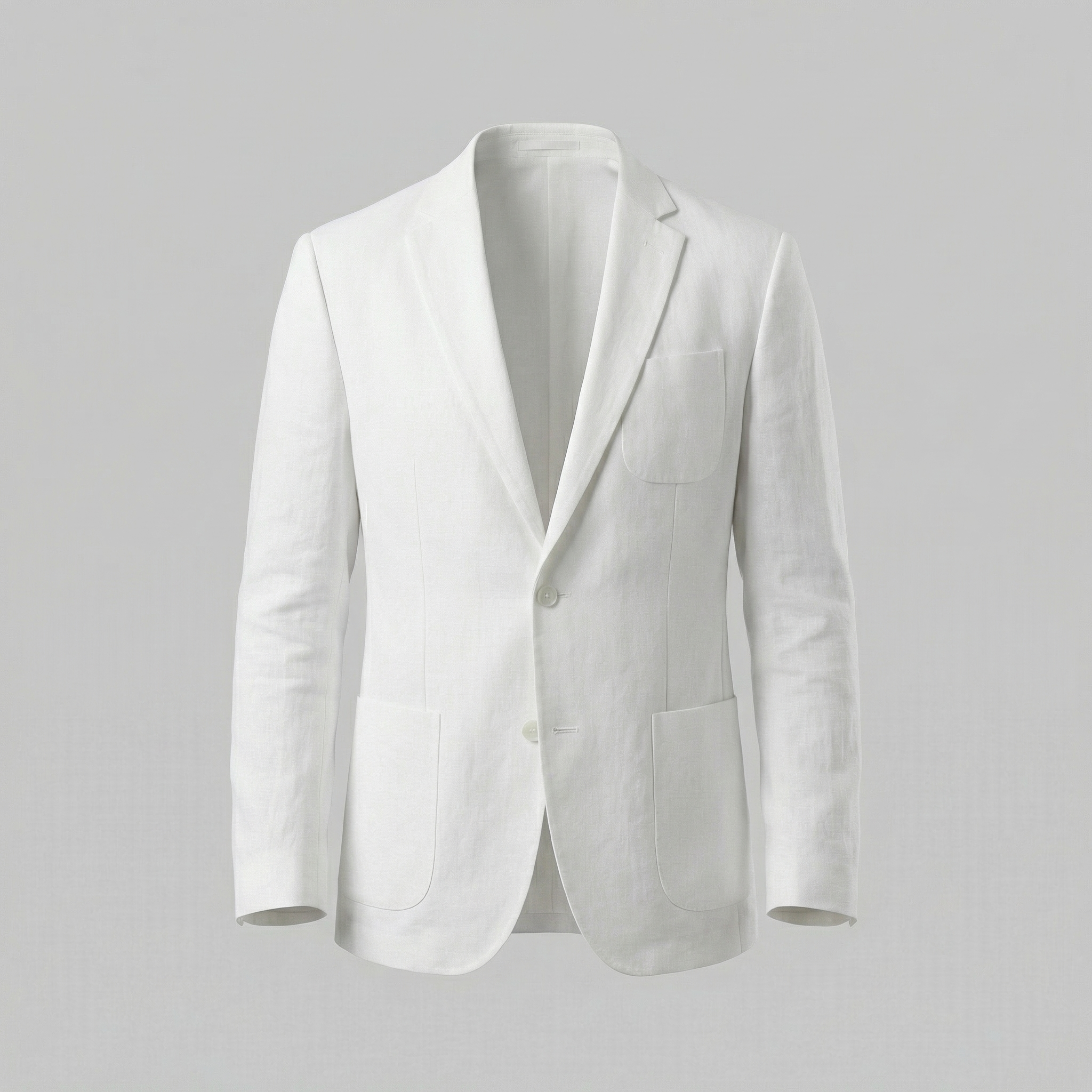 Linen Blazer Jacket for Men - Lightweight Casual Suiting for Summer Events