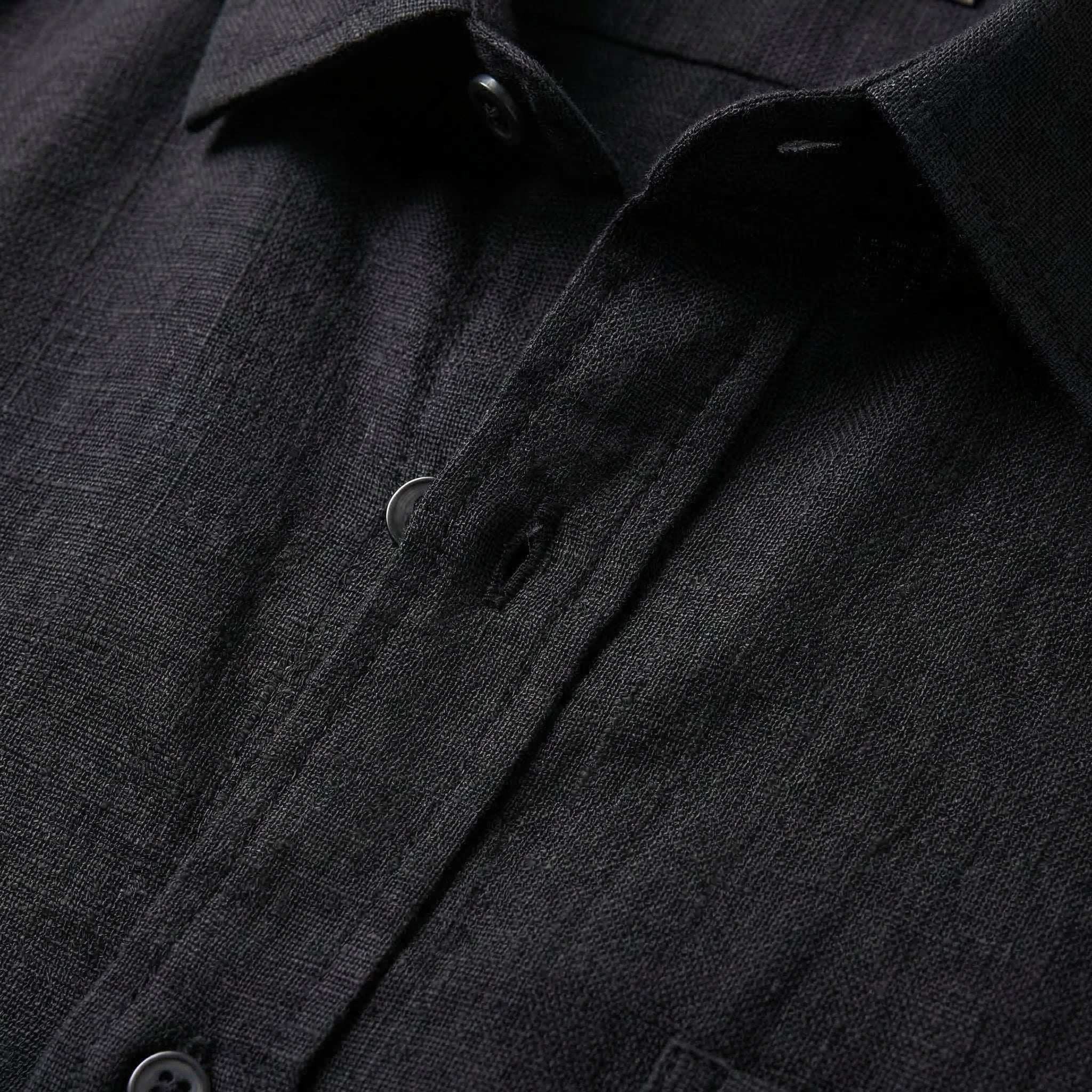 Linen Short Sleeve Shirt for Men - Casual Summer Wear in Lightweight Fabric