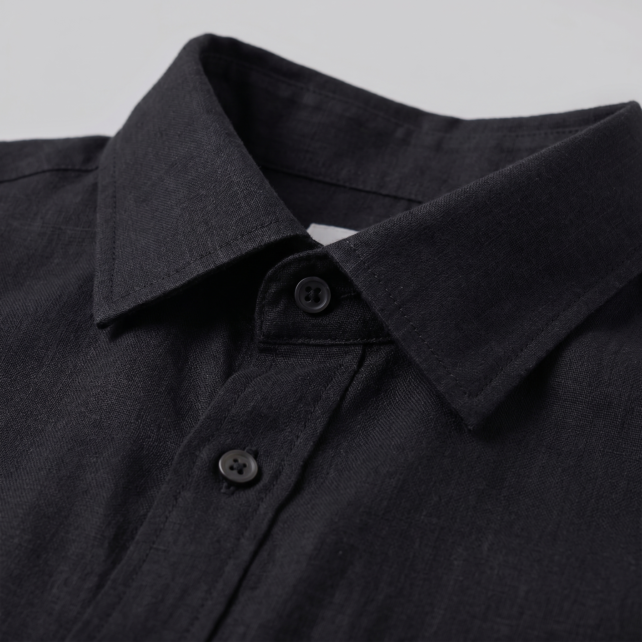 Linen Summer Shirt for Men - Lightweight Casual Short Sleeve Top