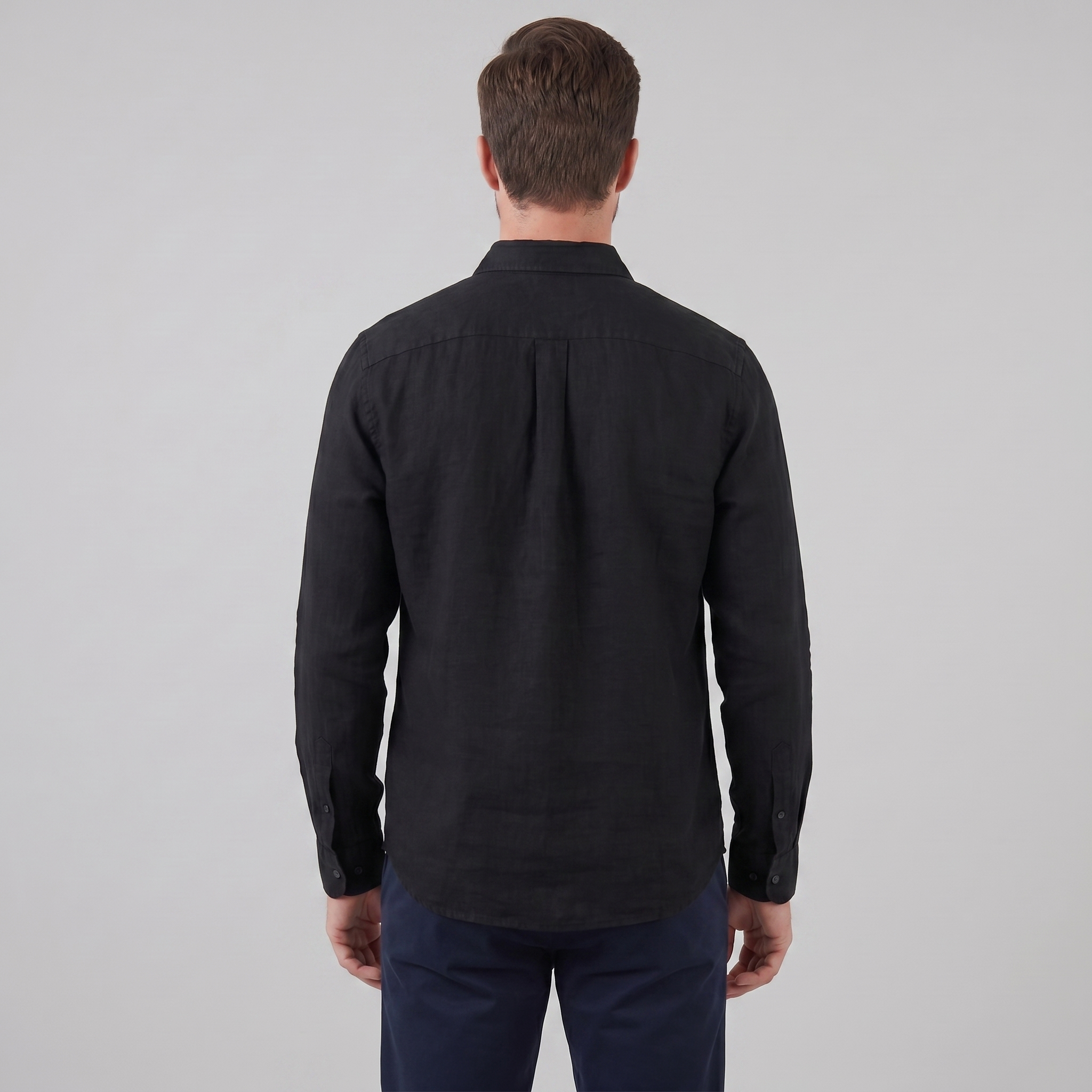 Linen Summer Shirt for Men - Lightweight Casual Short Sleeve Top