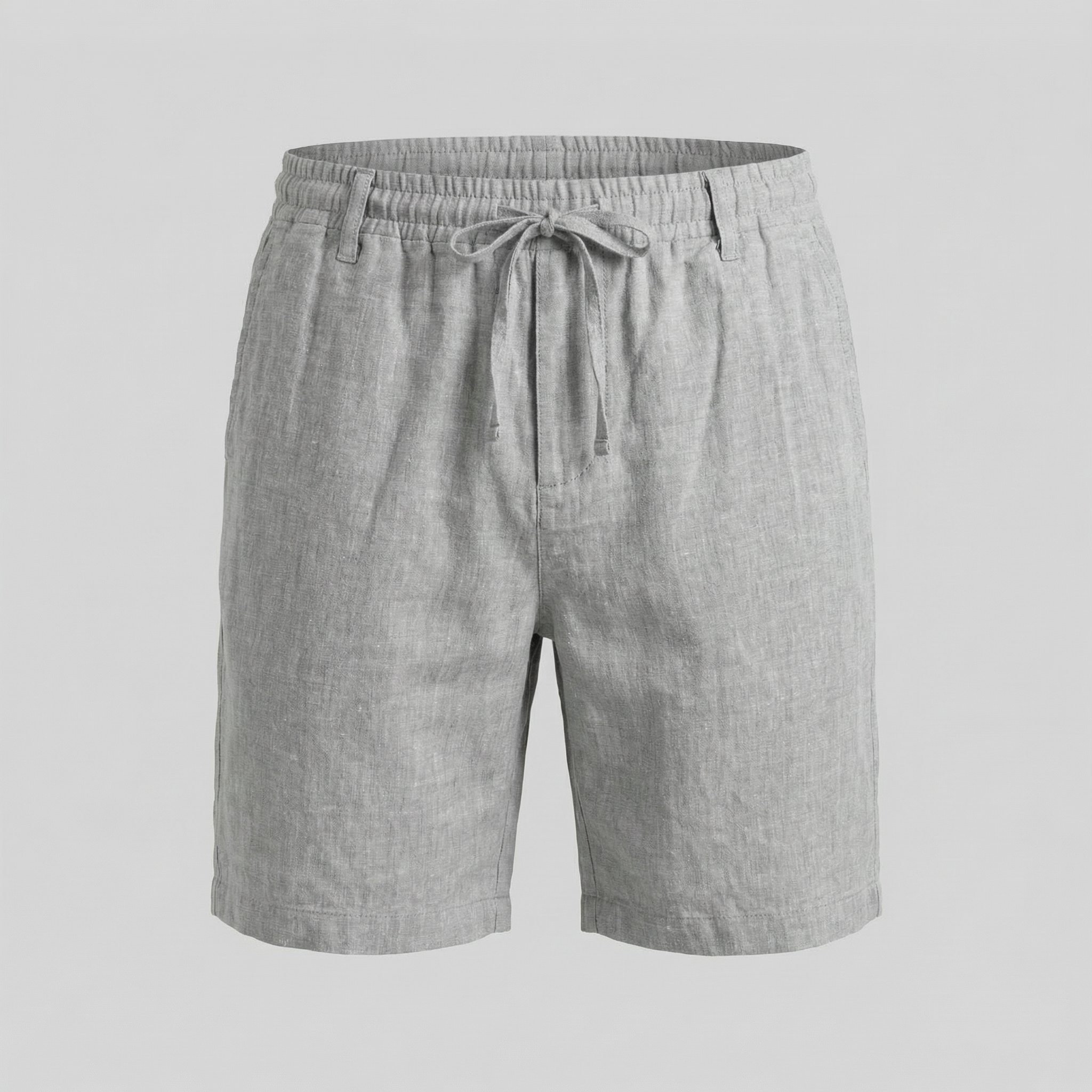 Linen Summer Shorts for Men - Lightweight Casual Wear for Warm Weather